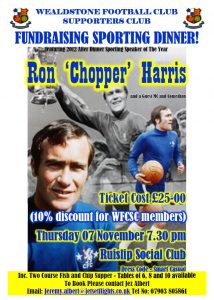 Ron Harris Nov 13 SC Dinner