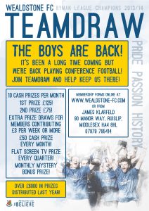 wealdstone_fc_teamdraw_2014_15_poster