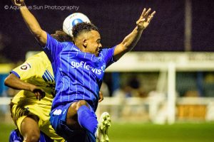 Concord Rangers 0-1 Wealdstone National League South Matty Whichelow You do NOT have permission to use this image unless it is accredited to Aqueous Sun Photography. Twitter: @aqueoussunphoto