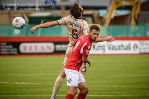 Ebbsfleet United 4-1 Wealdstone National League South Ricky Wellard You do NOT have permission to use this image unless it is accredited to Aqueous Sun Photography. Twitter: @aqueoussunphoto