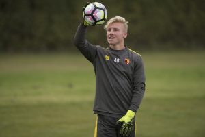 Watford FC Season 2016-17 20/10/2016 Premier Lge Pic Alan Cozzi London Colney Training Session u23's Watford's Andrew Thomas