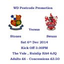 WD Postcode Promotion – Sat Dec 6th