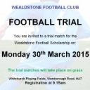 Football Trial & Stanmore College