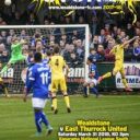 Preview – East Thurrock Utd – 31 Mar – KO 15:00